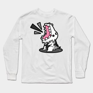 SM3GMASAURUS REX WHITE (BLACK) Long Sleeve T-Shirt